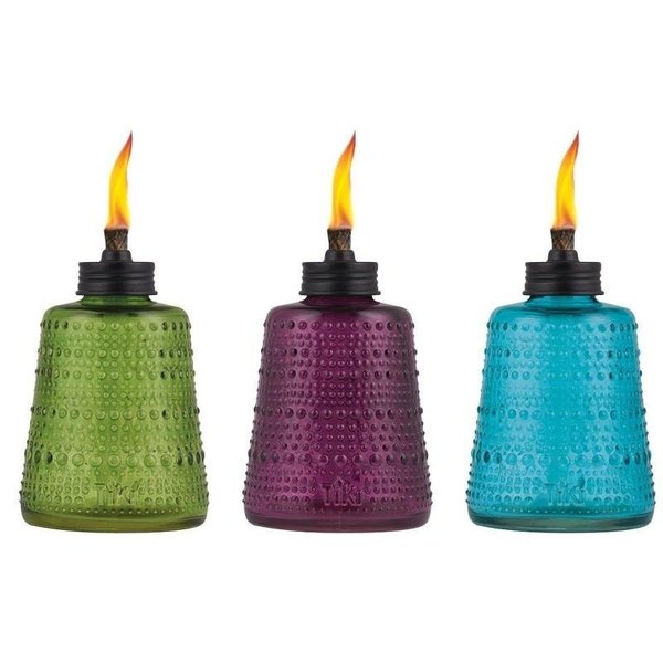 Tiki Tabletop Torch, 6 in H, Glass 1120063